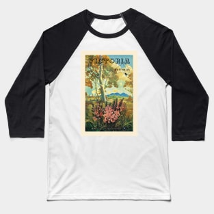 Victoria Australia Vintage Poster 1944 Baseball T-Shirt